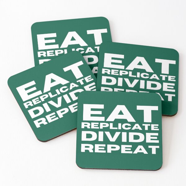 Item preview, Eat! Replicate! Divide! Repeat! designed and sold by SciHiFi.