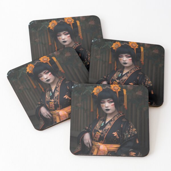Item preview, halloween geisha designed and sold by Japandiizm.