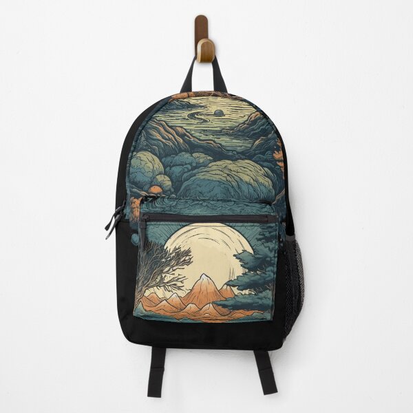 Item preview, Orange Mountains, Forest and River designed and sold by FormulaEden.
