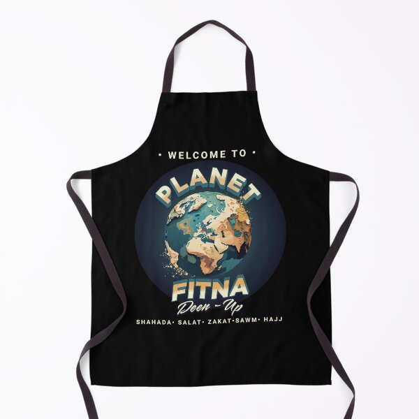 Item preview, Welcome to Planet Fitna Deen-Up Hajj, Zakat, Salat, Sawm, Shahada Islamic T-Shirt designed and sold by InPrintedWord.