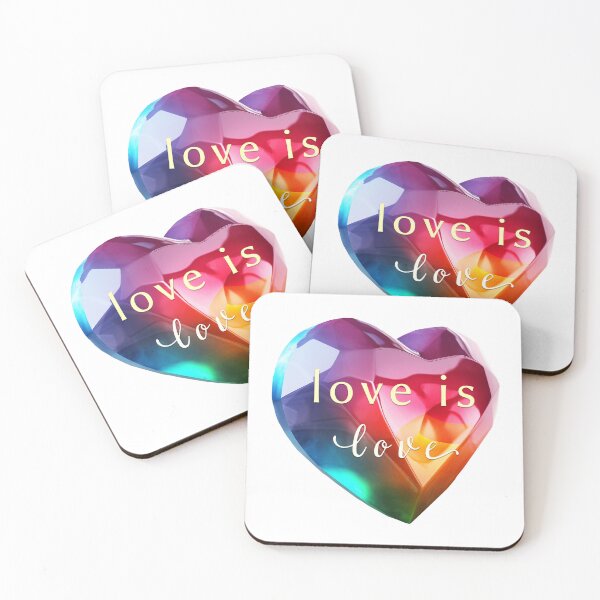 Item preview, Colourful  heart. Love is love, Valentine Heart, Diamond colours heart  designed and sold by Anastasiia Yurevych.