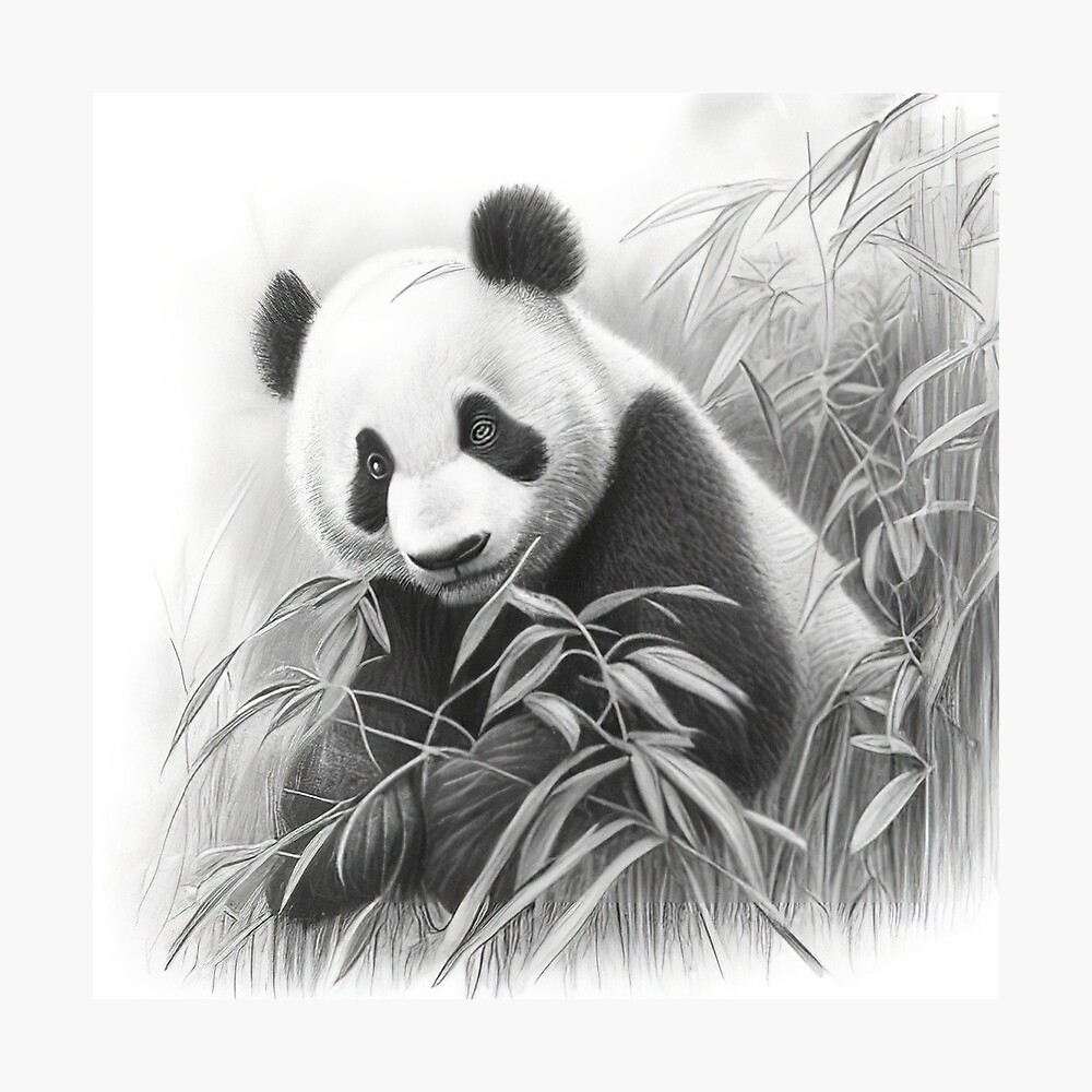 How to Draw a Panda Bear - Fairy Dust Teaching | Elementary art projects,  Kindergarten art, Panda art