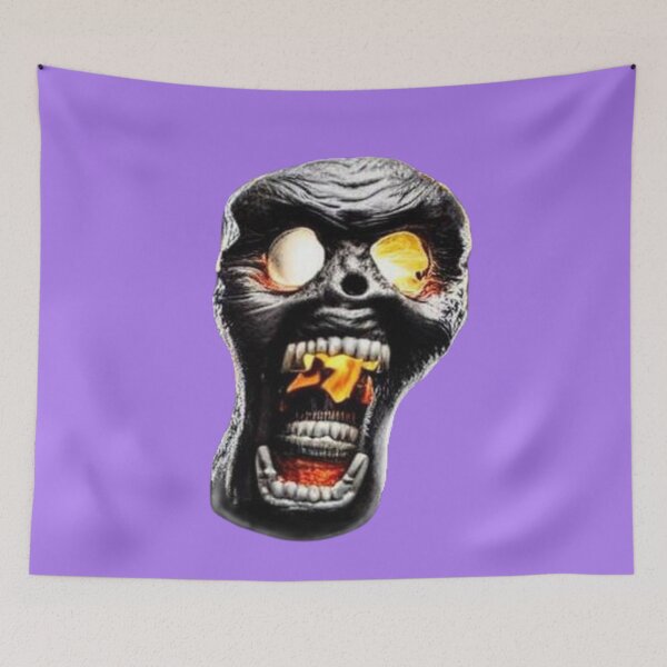 Item preview, ugly face spooky horrible devil mask prince of darkness  designed and sold by JaroDesign2023.