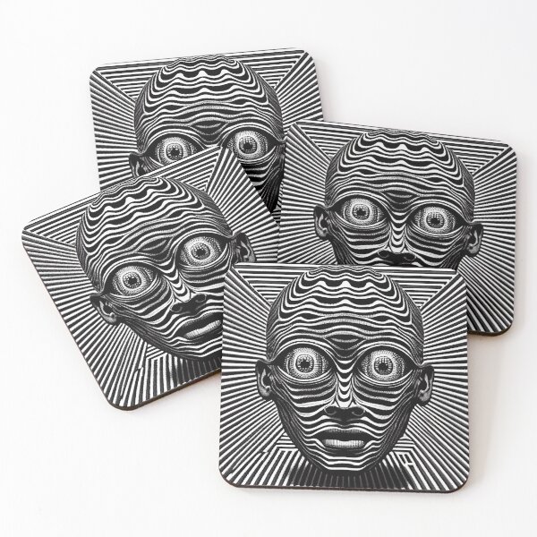 Aperçu de l'œuvre Motif extraterrestre Art design créée et vendue par Art-Hausen.