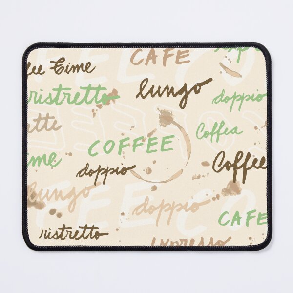 Item preview, Coffee Collage Stains Words  designed and sold by ceciliasolari.