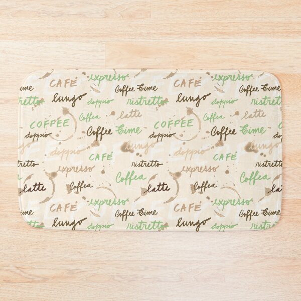 Item preview, Coffee Collage Stains Words  designed and sold by ceciliasolari.