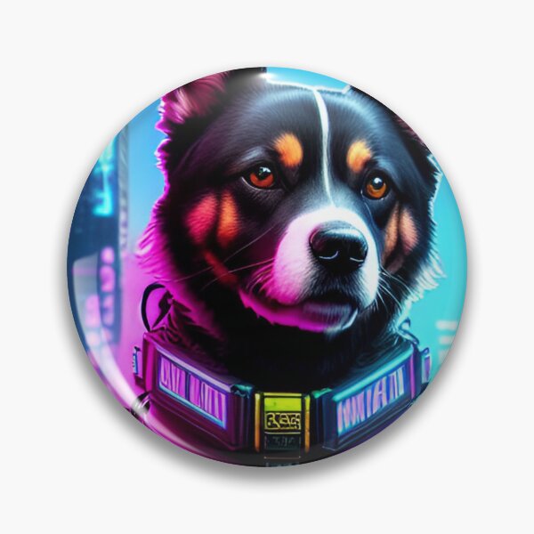 Item preview, Cyberpunk Dog designed and sold by CyberArtWorld.