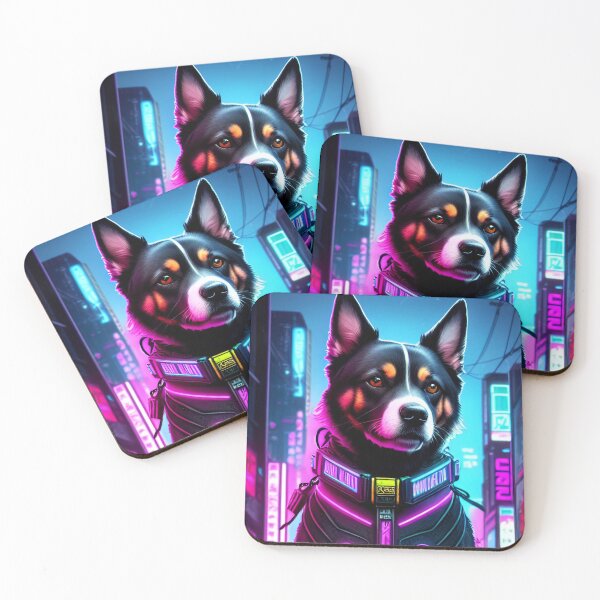 Item preview, Cyberpunk Dog designed and sold by CyberArtWorld.