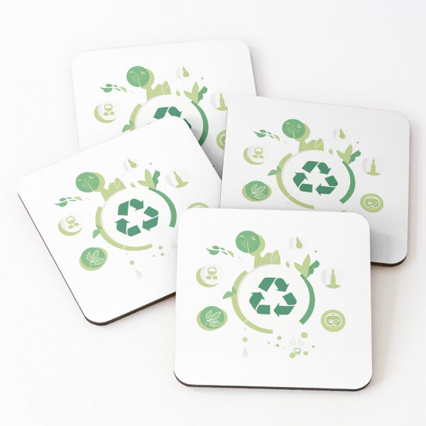 Item preview, Recycle reuse renew rethink, sustainability world designed and sold by TheInspiredAI.