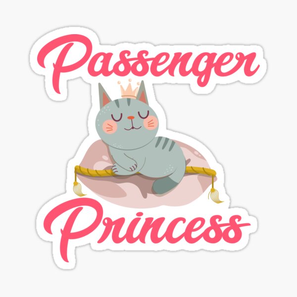 Little Miss Passenger Princess Sticker for Sale by itssav9