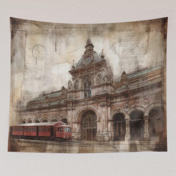 Item preview, Timeless Station Elegance designed and sold by ddaiart.