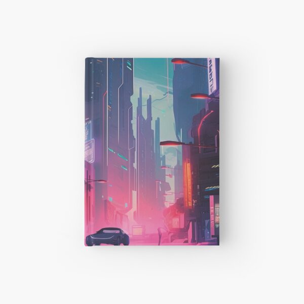 Item preview, futuristic cityscape designed and sold by Japandiizm.