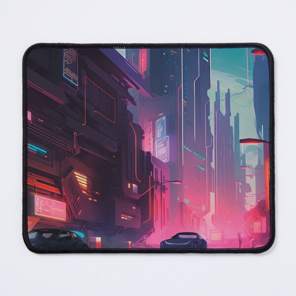 Artikelvorschau, futuristic city scape entworfen und verkauft von Japandiizm.