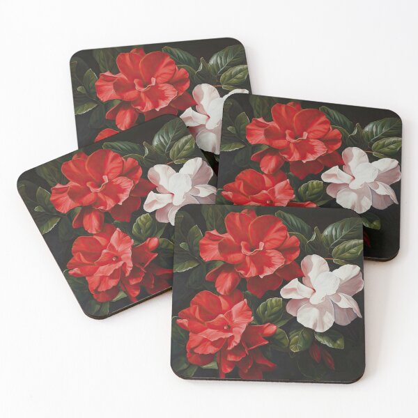 Item preview, Red Gardenias  designed and sold by Vanover Designs.