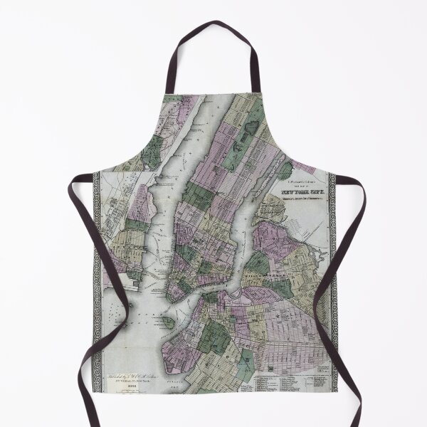 Item preview, New York City (and Environs) Map 1866 designed and sold by Daniel Hagerman.