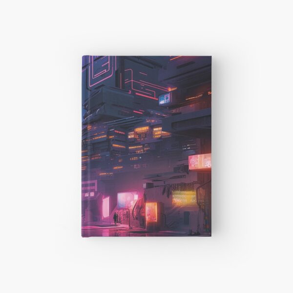 Item preview, Futuristic cityscape designed and sold by Japandiizm.