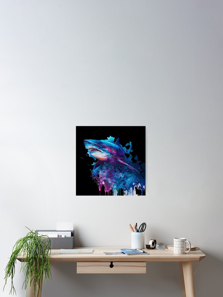 Colorful shark