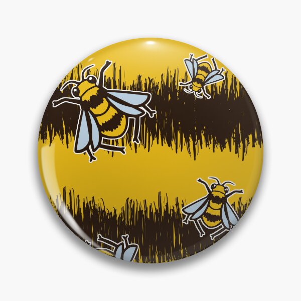 Item preview, Busy Bee Stripes designed and sold by JanGrackle.