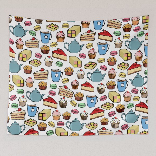 Item preview, Cute Afternoon Tea and Cakes  designed and sold by DanandDee.