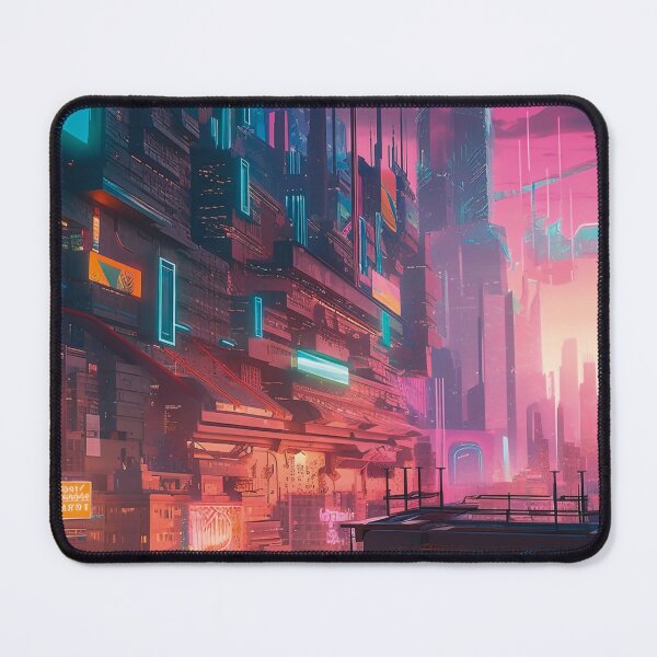 Artikelvorschau, futuristic city scape entworfen und verkauft von Japandiizm.