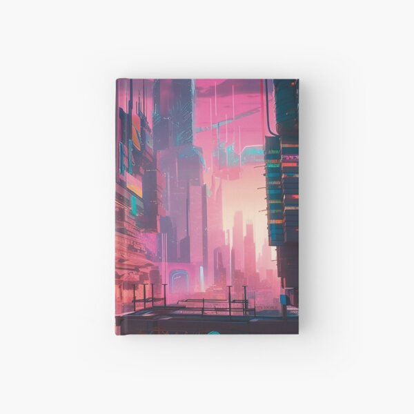 Item preview, futuristic cityscape designed and sold by Japandiizm.