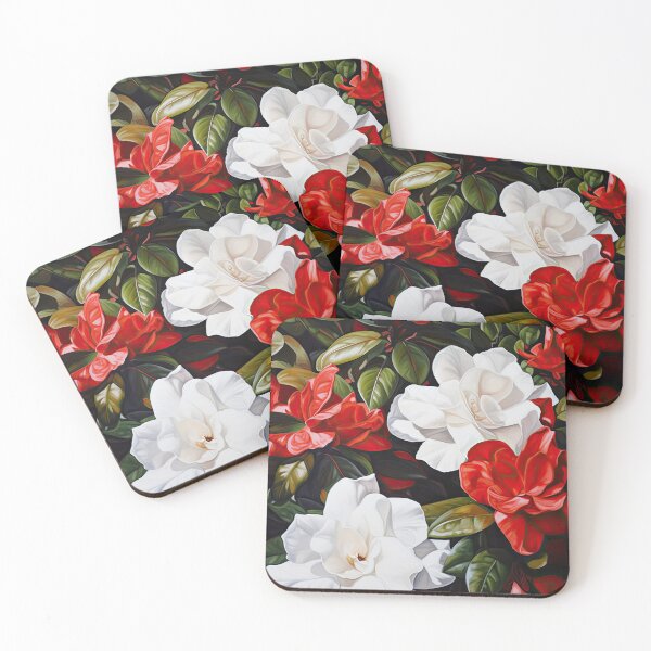 Item preview, Red Gardenias  designed and sold by Vanover Designs.