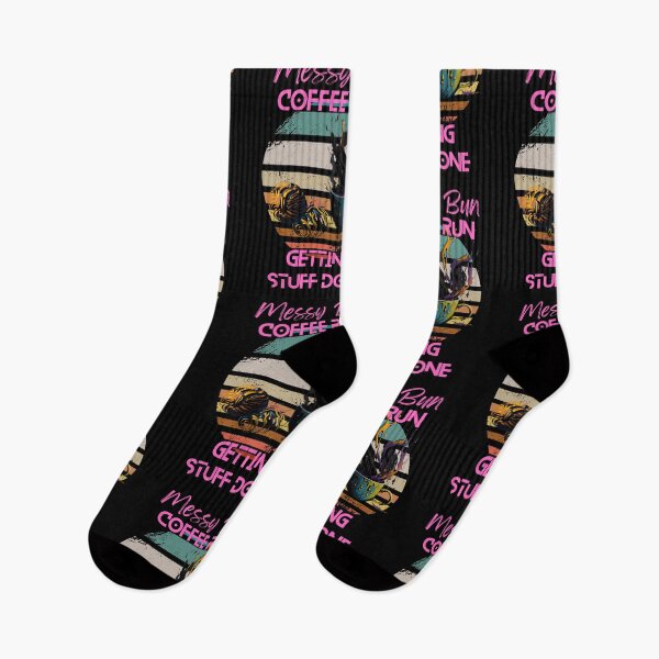 Item preview, Messy Bun Coffee Run and Getting Stuff Done - "Stay Focused and Stylish with the Messy Bun Coffee Run Collection designed and sold by Chromatic-Art.