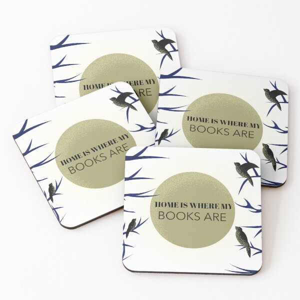 Item preview, Home Is Where My Books Are designed and sold by BestCoolStuff.