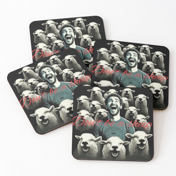 Item preview, Don't be a sheep. designed and sold by Yaksza.