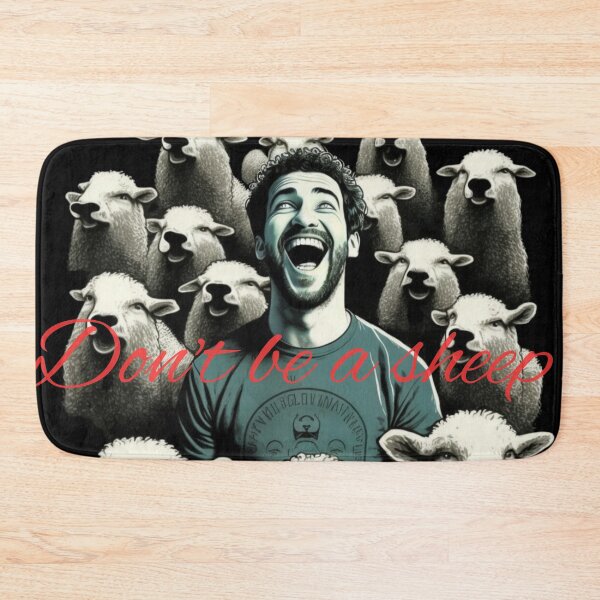 Item preview, Don't be a sheep. designed and sold by Yaksza.
