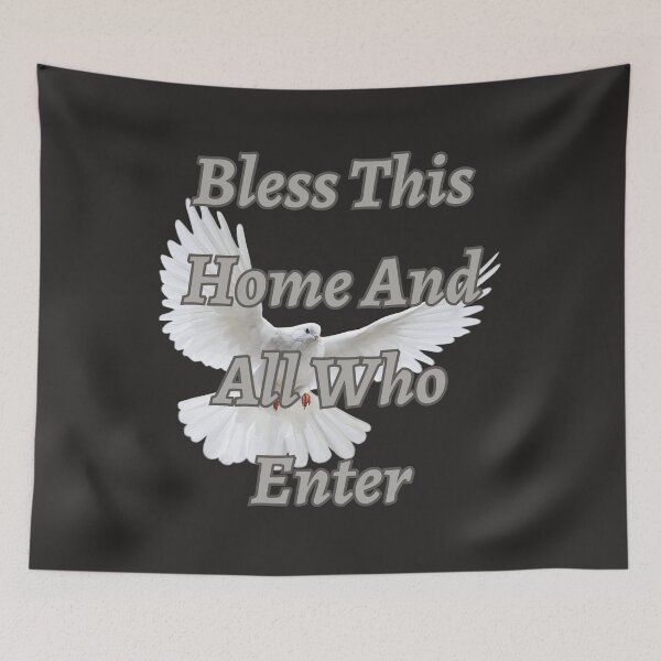 Item preview, Bless This Home And All Who Enter designed and sold by ArtisShops.