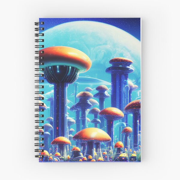 Item preview, Champignon Alien City designed and sold by forgottenfuture.