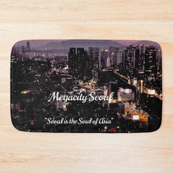 Item preview, "Megacity Seoul is the Soul of Asia" designed and sold by SoulArtSara.