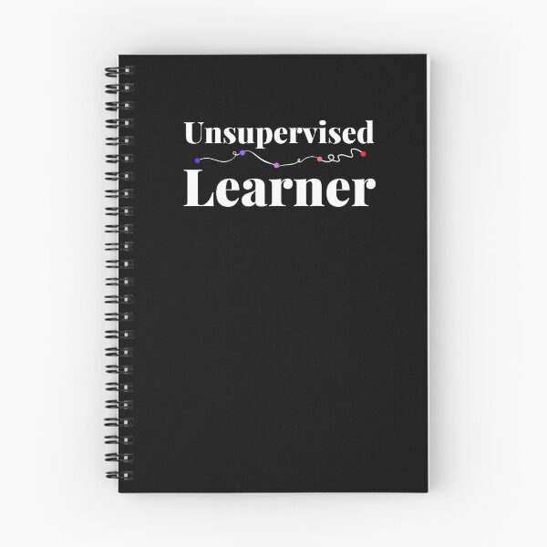 Item preview, Unsupervised Learner / Black designed and sold by SciHiFi.