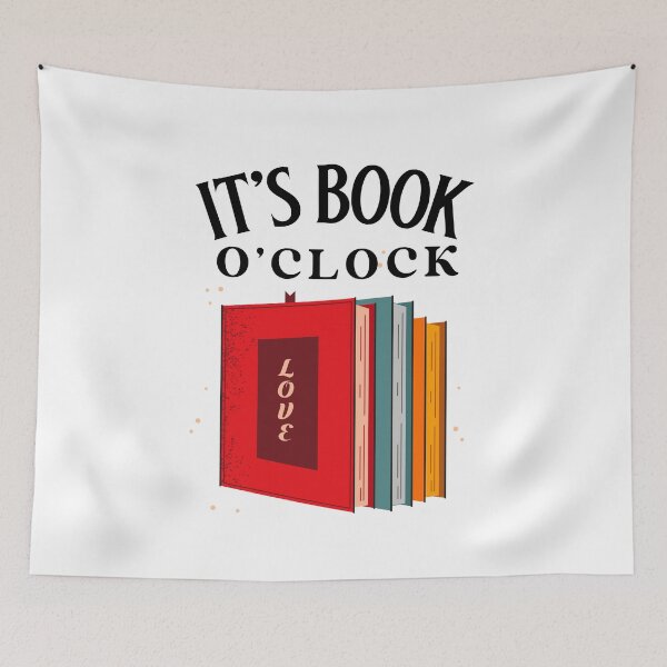 Item preview, It's Book O'clock designed and sold by BestCoolStuff.