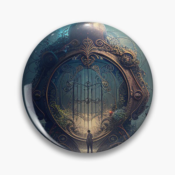 Item preview, Man in front of a fantastic portal designed and sold by YoutShop.