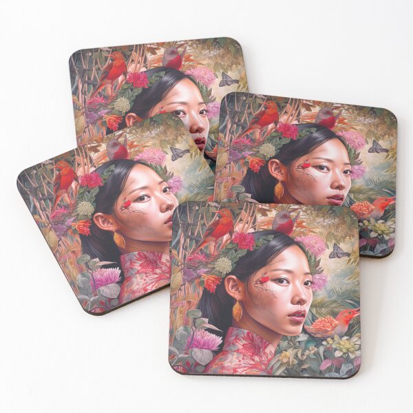 Item preview, Vintage Jungle Poster Asian Woman designed and sold by pauloss.
