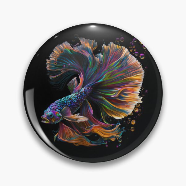 Item preview,  Rainbow Betta fish designed and sold by BloodRubyz.