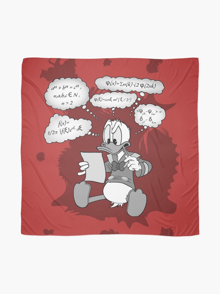 "Donald Duck" Scarf for Sale by pasquale Redbubble