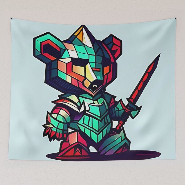 Item preview, PolyBear Warrior designed and sold by KristoffDeuox.