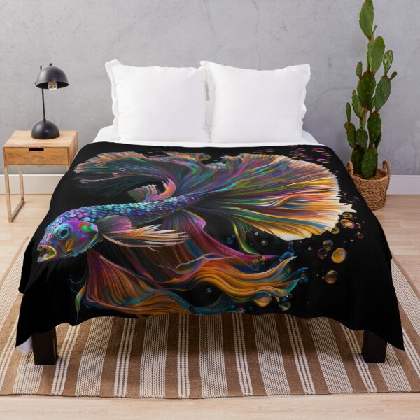 Item preview, Rainbow Betta fish designed and sold by BloodRubyz.