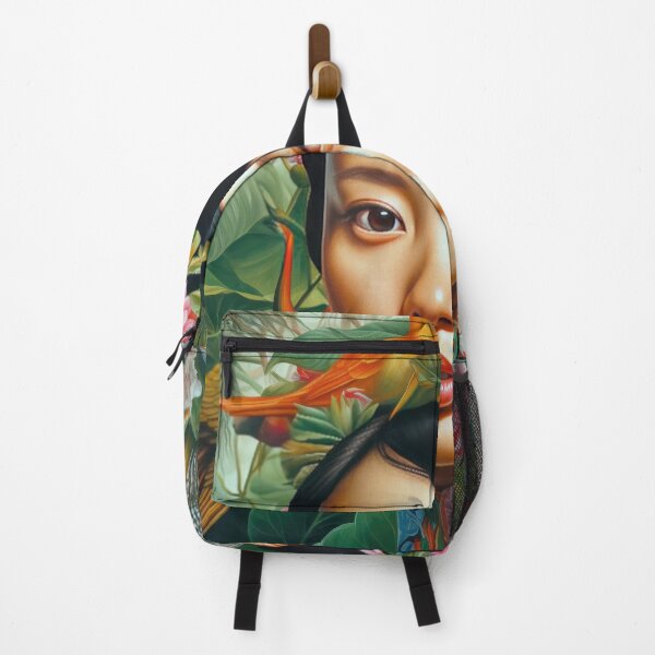 Item preview, Vintage Jungle Portrait Asian Woman designed and sold by pauloss.