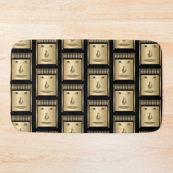 Item preview, The Face Bag - Gold designed and sold by SzaboMarta.