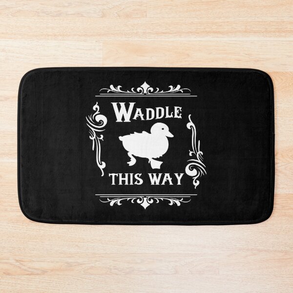 Item preview, Waddle this Way Duck designed and sold by evisionarts.