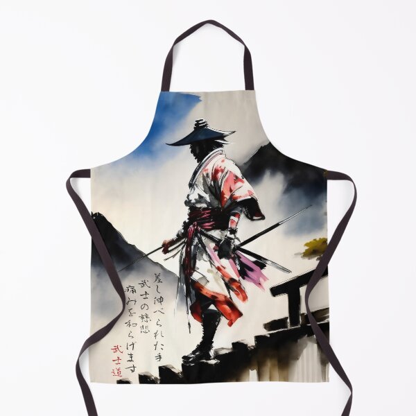 Item preview, Oriental art, Samurai painting with Japanese poem about benevolence. designed and sold by BushidoLegends.