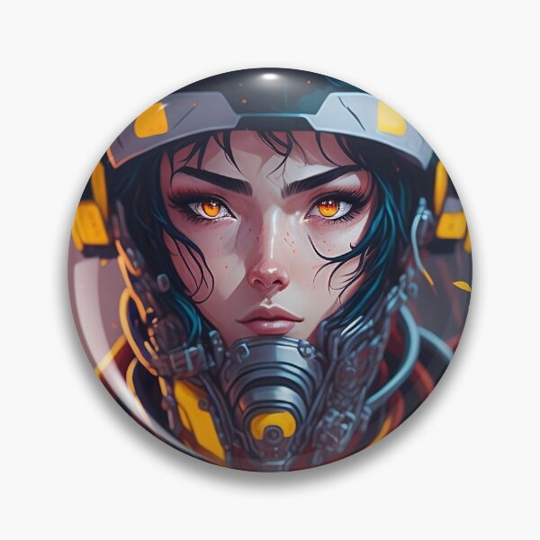 Item preview, Girl astronaut anime designed and sold by Hollow Man.