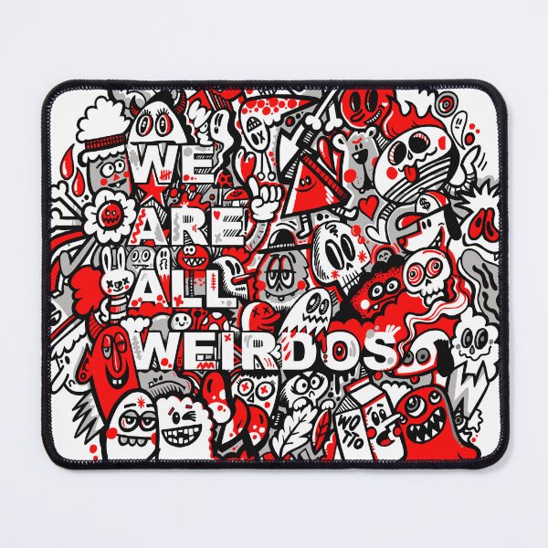 Item preview, We Are All Weirdos designed and sold by wottoart.