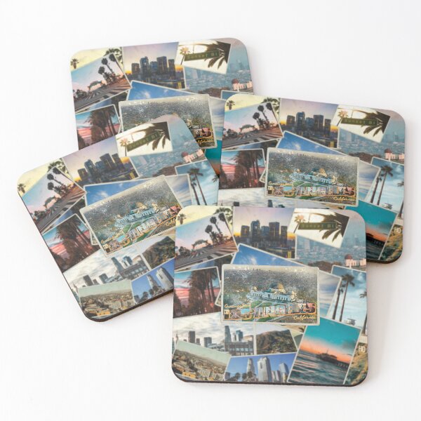 Item preview, Greetings from Los Angeles in California  Vintage style retro souvenir designed and sold by DeveloperProp0.