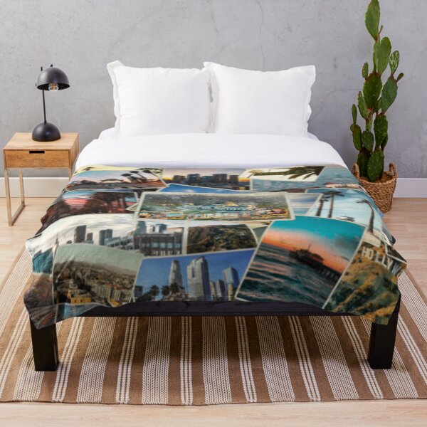 Item preview, Greetings from Los Angeles in California  Vintage style retro souvenir designed and sold by DeveloperProp0.