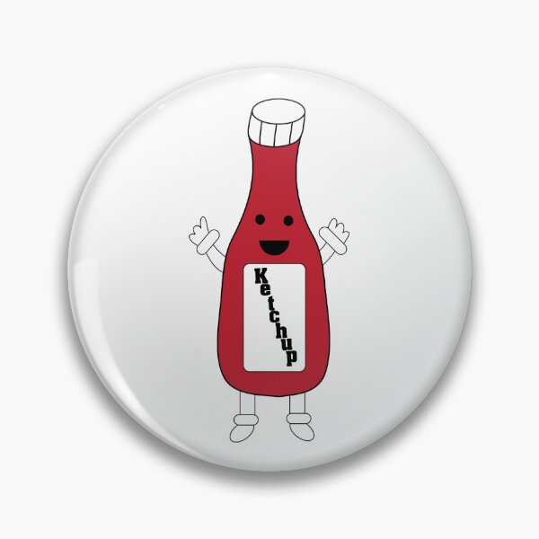 Item preview, Ketchup Kawaii Cute Red designed and sold by ValeriesGallery.